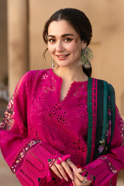 SAIRA RIZWAN LUXURY LAWN EMBROIDERED UNSTITCHED 3 PC ARTICLE