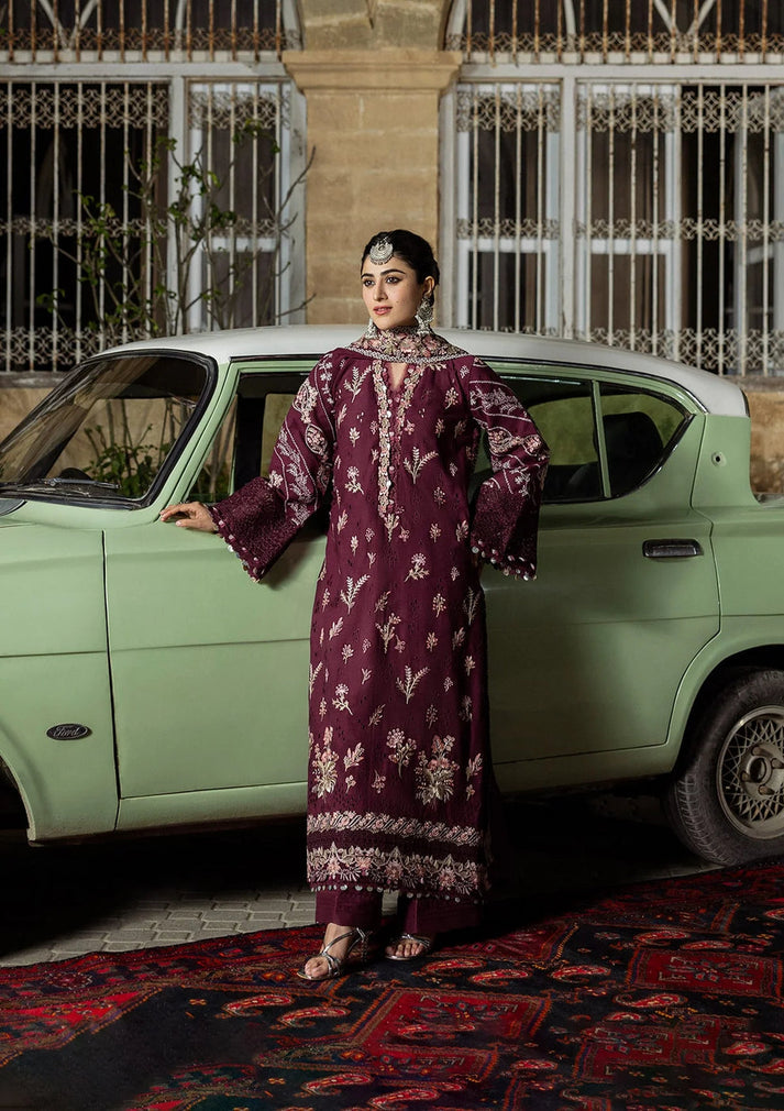 KAHF NEW LUXURY EMBROIDERED LAWN 3 PIECE