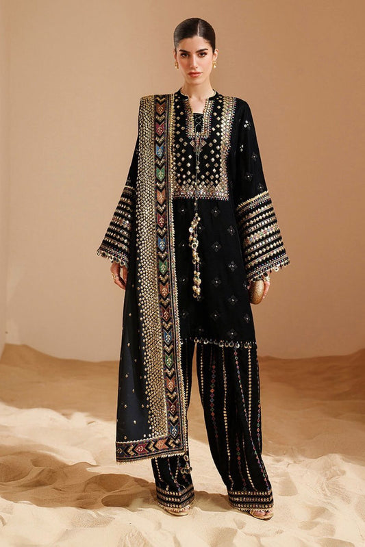 JAZMIN LUXURY EMBROIDERED UNSTITCHED 3 PC