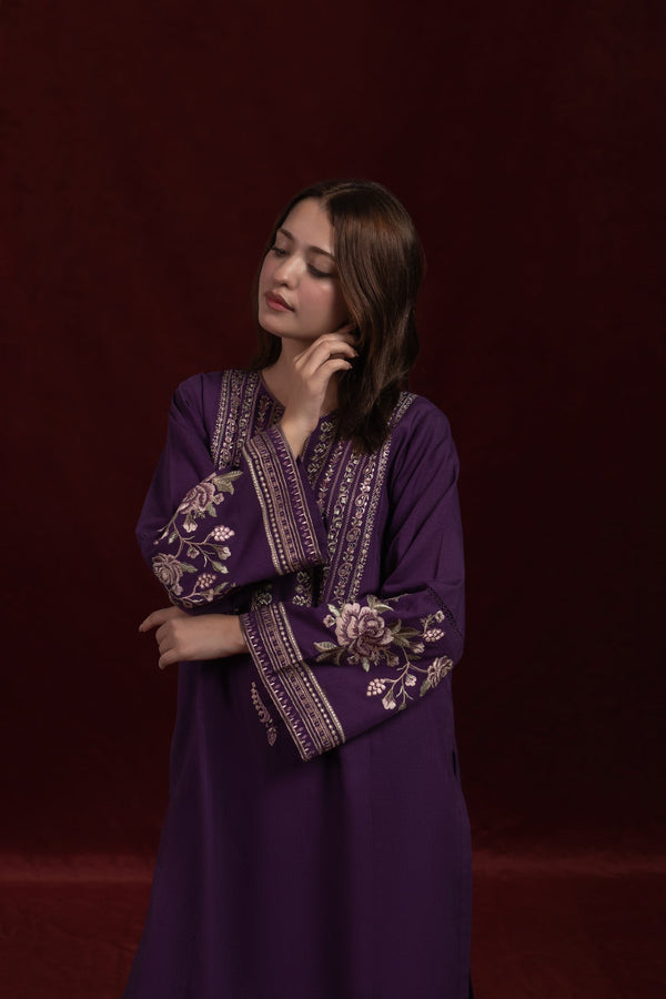 URGE PRET LUXURY  EMBROIDERED UNSTITCHED LAWN 2 PIECE