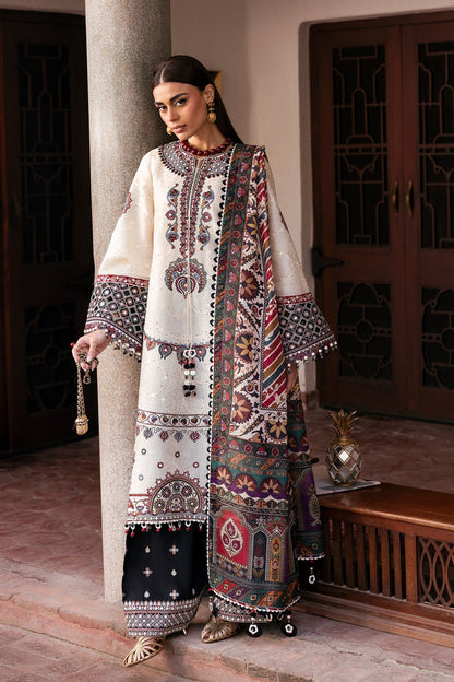 JAZMIN LUXURY EMBROIDERED UNSTITCHED 3 PC