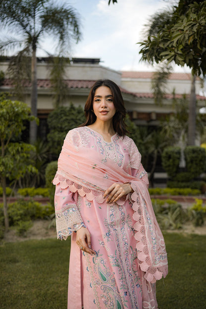 ANEELAS NEW LUXURY EMBROIDERED 3 PIECE