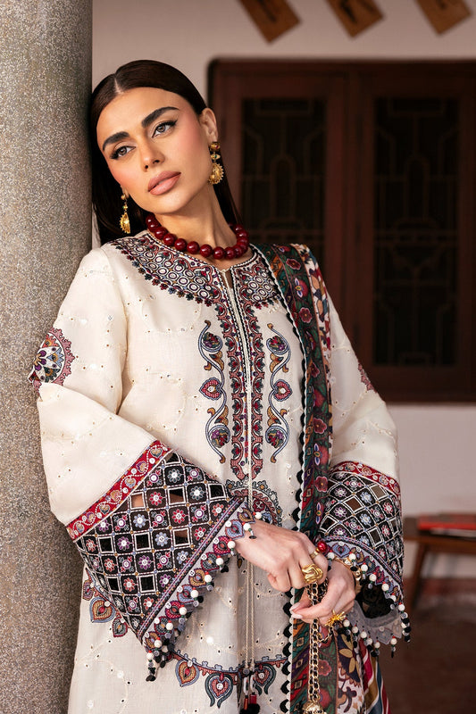 JAZMIN LUXURY EMBROIDERED UNSTITCHED 3 PC