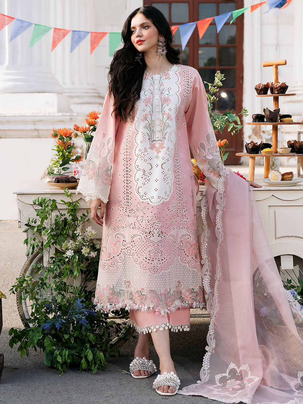 BIN ILLYAS LUXURY EMBROIDERED UNSTITCHED 3 PC