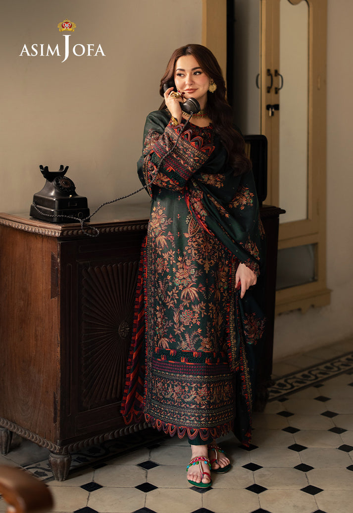 ASIM JOFA LUXURY EMBROIDERED 3 PC ARTICLE