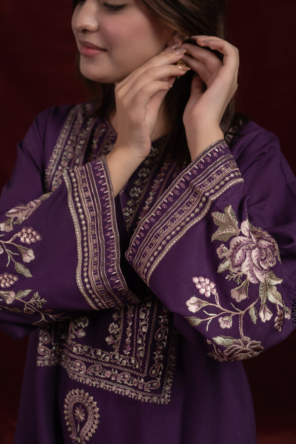 URGE PRET LUXURY  EMBROIDERED UNSTITCHED LAWN 2 PIECE