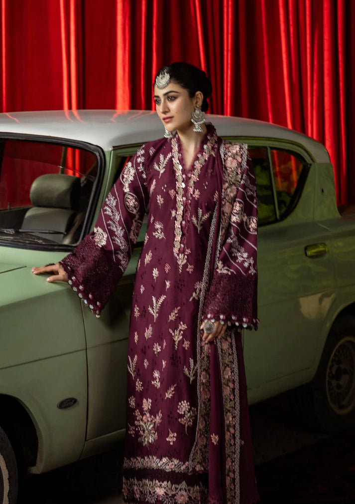 KAHF NEW LUXURY EMBROIDERED LAWN 3 PIECE