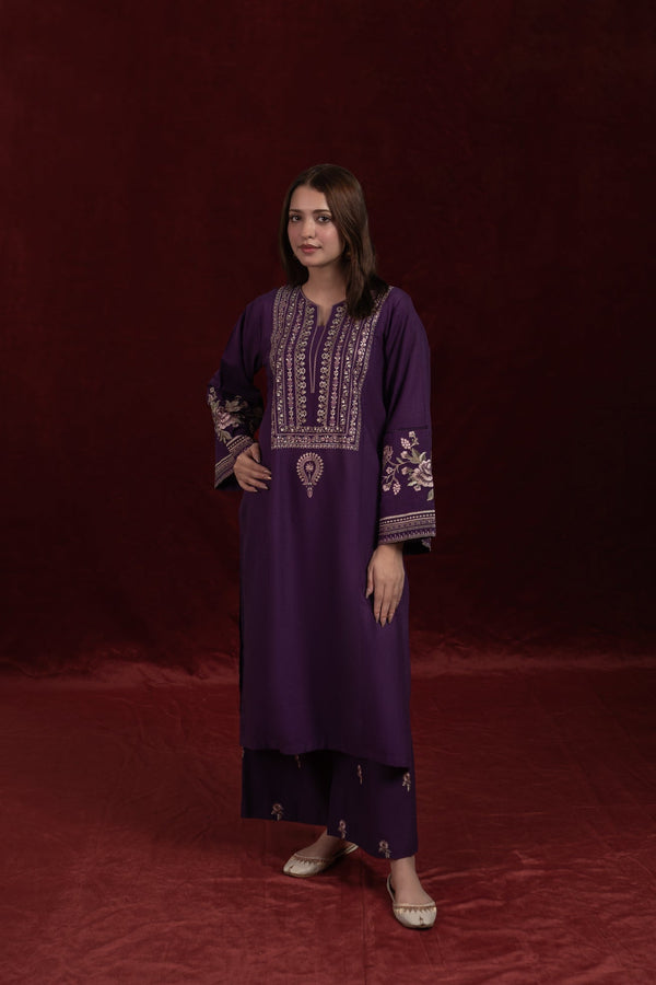 URGE PRET LUXURY  EMBROIDERED UNSTITCHED LAWN 2 PIECE