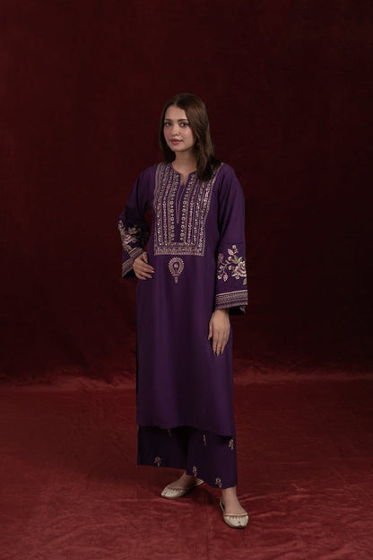 URGE PRET LUXURY  EMBROIDERED UNSTITCHED LAWN 2 PIECE