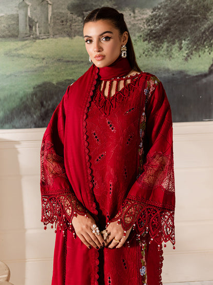 PARISHAY LUXURY EMBROIDERED LAWN 3 PC