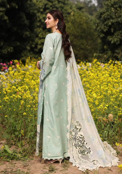 KAHF EMBROIDERED LAWN 3 PIECE