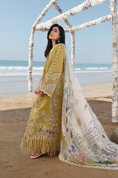 QALAMKAR LUXURY EMBROIDERED UNSTITCHED 3 PC ARTICLE