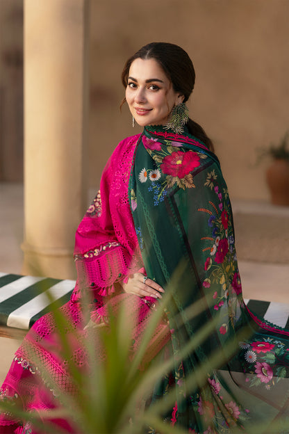SAIRA RIZWAN LUXURY LAWN EMBROIDERED UNSTITCHED 3 PC ARTICLE