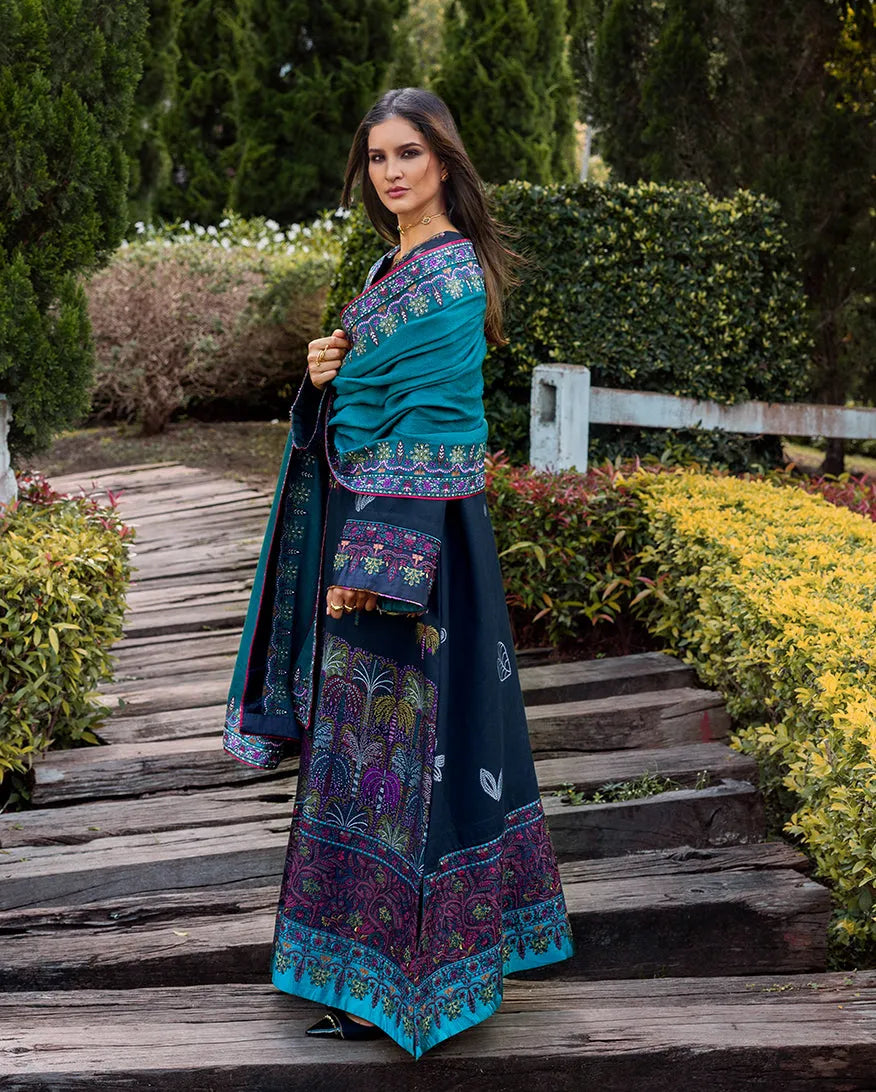 MUSHQ EMBROIDERED LAWN 3 PC