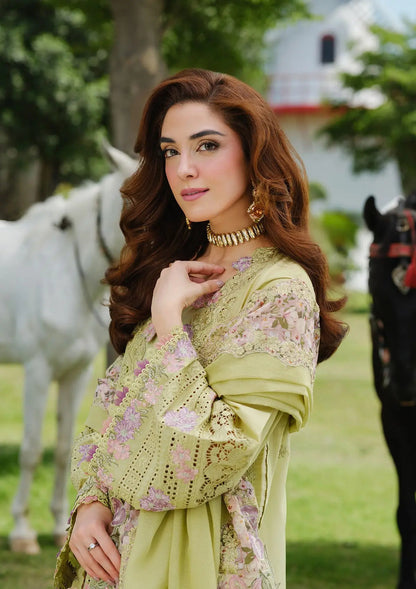 ELAF LUXURY EMBROIDERED UNSTITCHED 3 PC ARTICLE