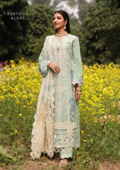 KAHF EMBROIDERED LAWN 3 PIECE