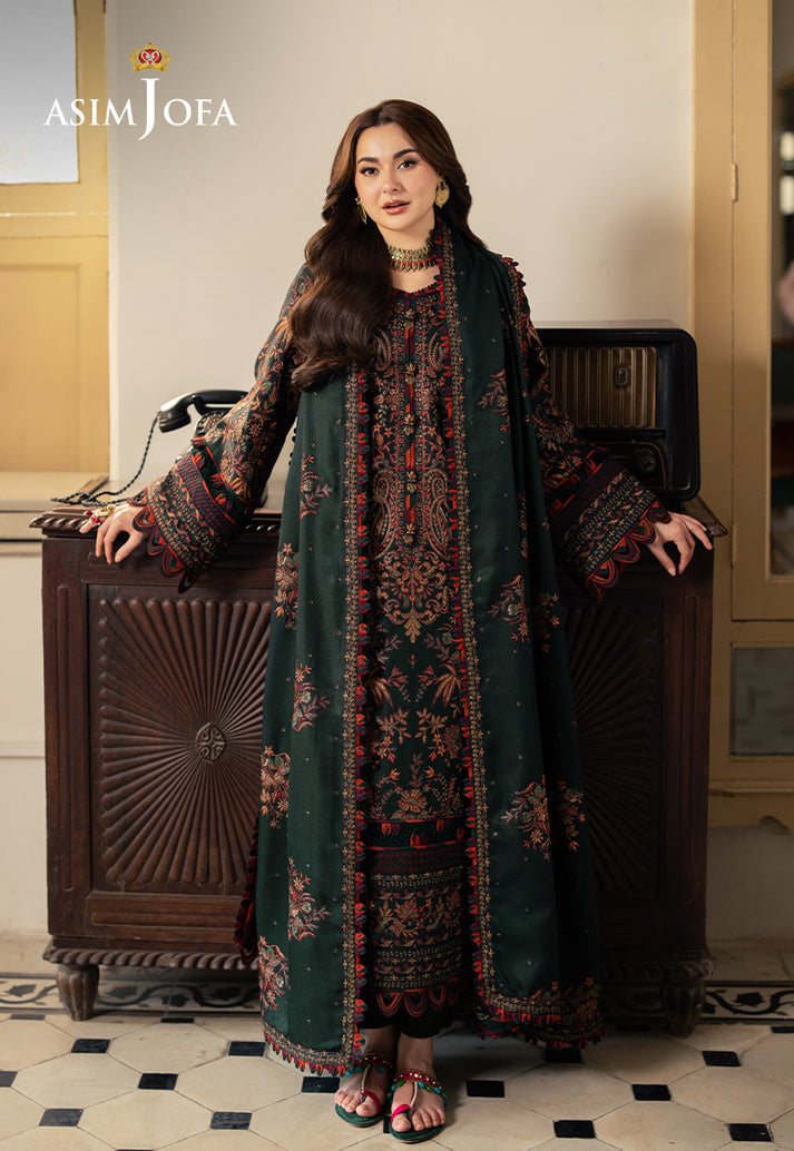 ASIM JOFA LUXURY EMBROIDERED 3 PC ARTICLE