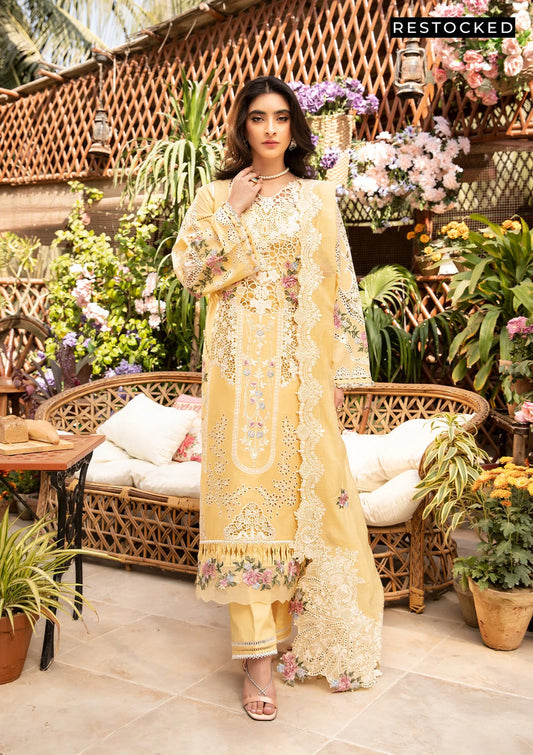 ELAF LUXURY EMBROIDERED LAWN 3 PC