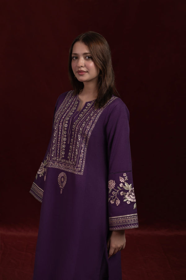 URGE PRET LUXURY  EMBROIDERED UNSTITCHED LAWN 2 PIECE